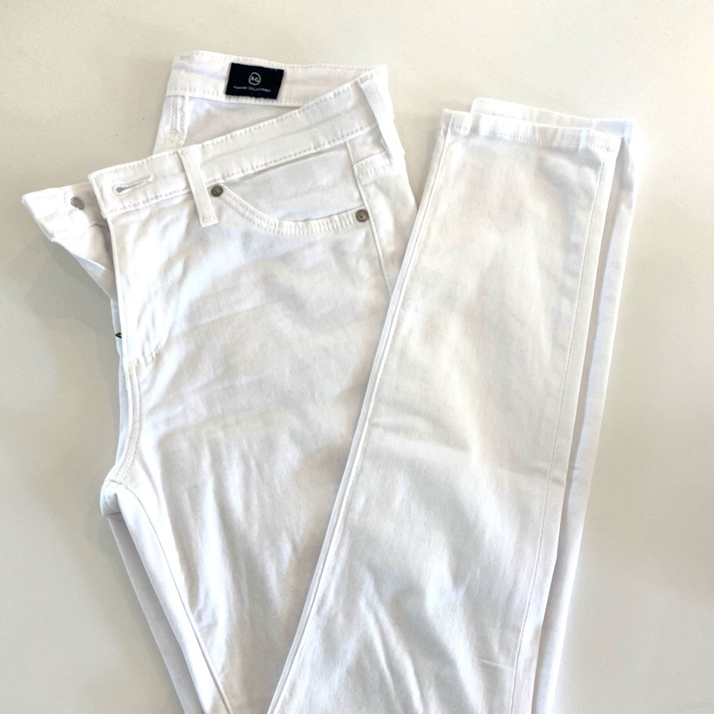 AG the Abbey Midrise Super Skinny Ankle Denim